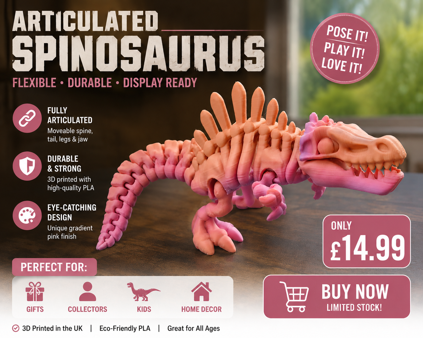 Articulated Spinosaurus - Image 2