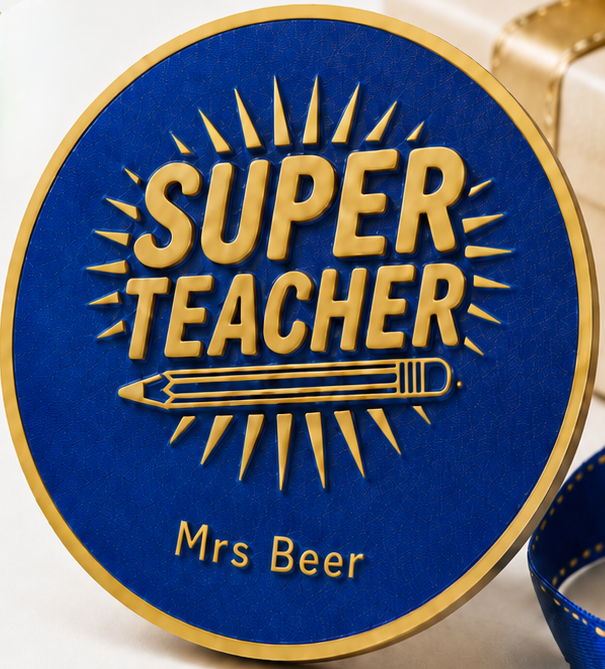 Super Teacher - Plaque